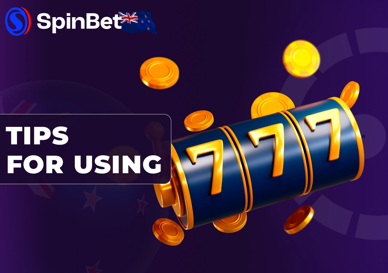 SpinBet provides tips for using free spins more effectively.